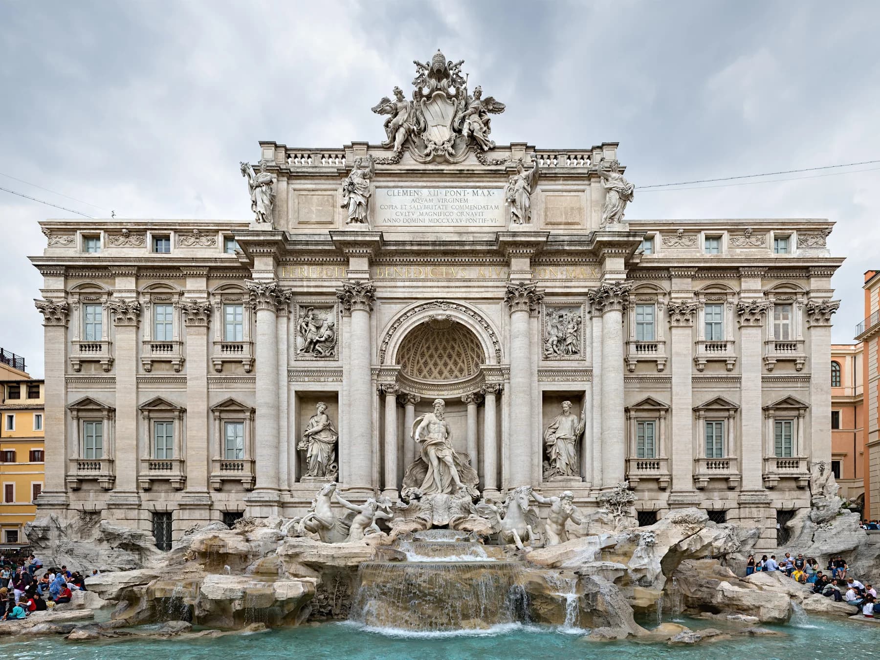 The Trevi Fountain, Rome, Italy