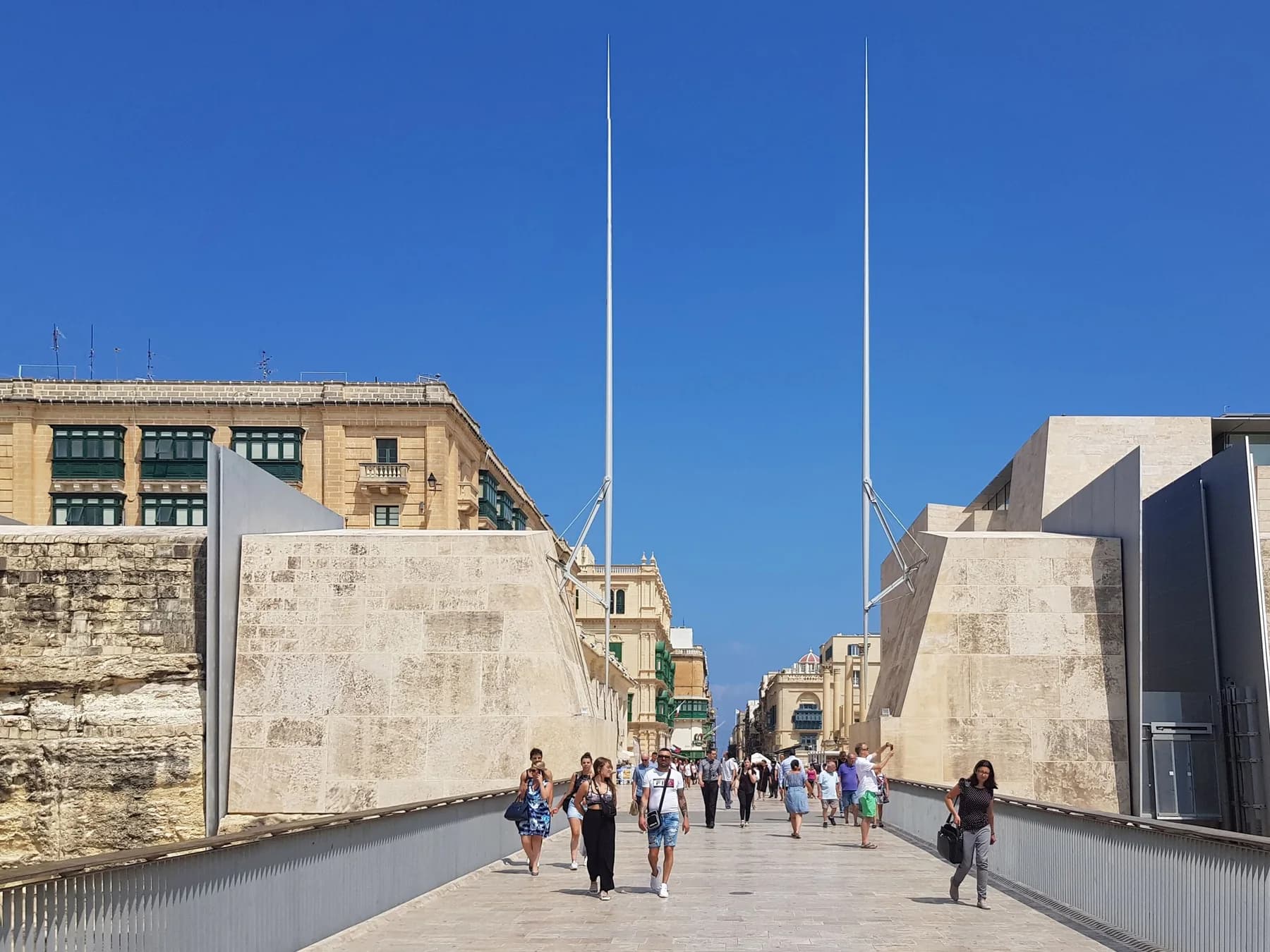 City Gate and fortifications, Valletta, Malta